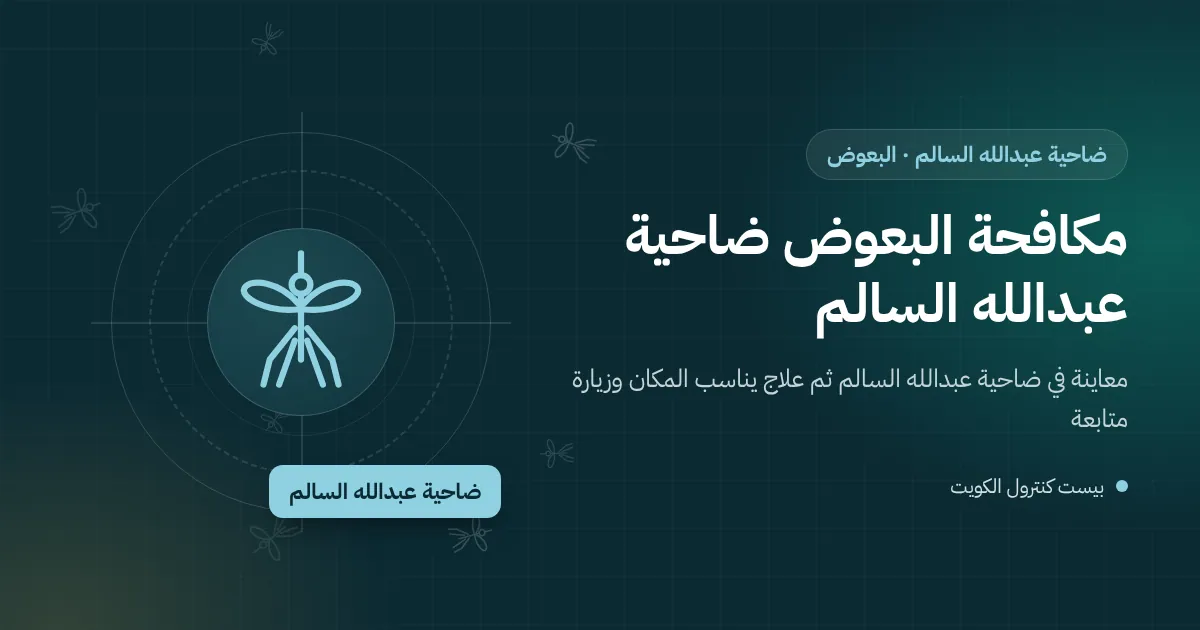 رسم توضيحي لنافورة حديقة في فيلا بضاحية عبدالله السالم وبعوض قرب سطح الماء عند الغروب