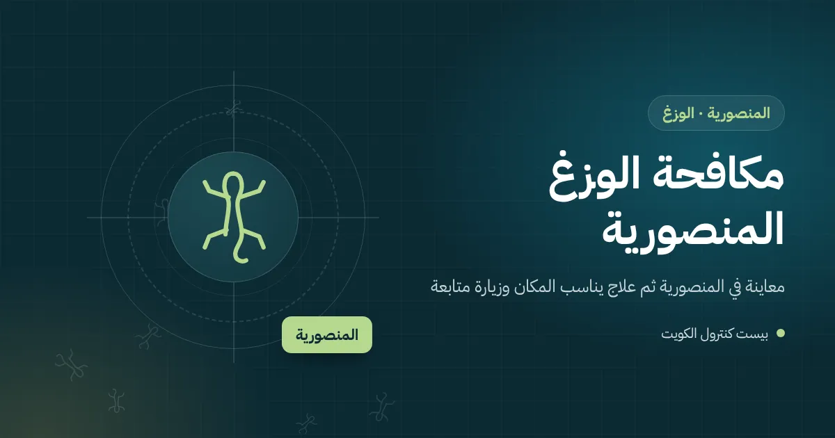 رسم توضيحي لوزغ على جدار قرب مصباح مدخل عمارة في المنصورية وفني يفحص فتحة مكيف