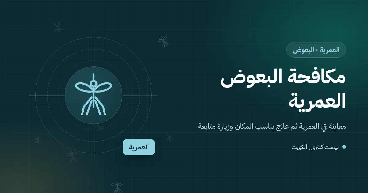 رسم توضيحي لبرميل ماء في ورشة بناء بجوار بيت جديد مع بعوض في منطقة العمرية