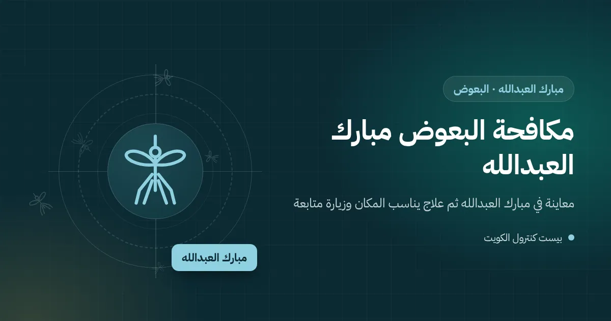 رسم توضيحي لجلسة خارجية في حديقة فيلا بمبارك العبدالله بجوار نافورة وأصص مع بعوض يحوم