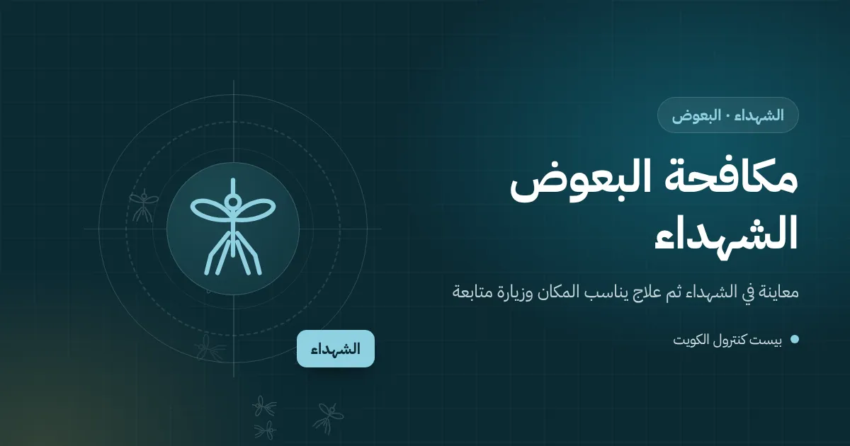 رسم توضيحي لنافورة حديقة وأصص زرع في فيلا بالشهداء مع فني يعالج الماء بمبيد يرقات