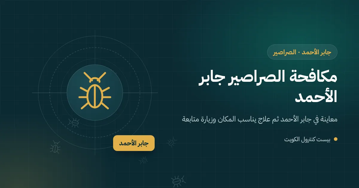 رسم توضيحي لمقطع عمارة في جابر الأحمد تظهر فيه مطابخ متراصة وصراصير تتنقل عبر عمود الصرف