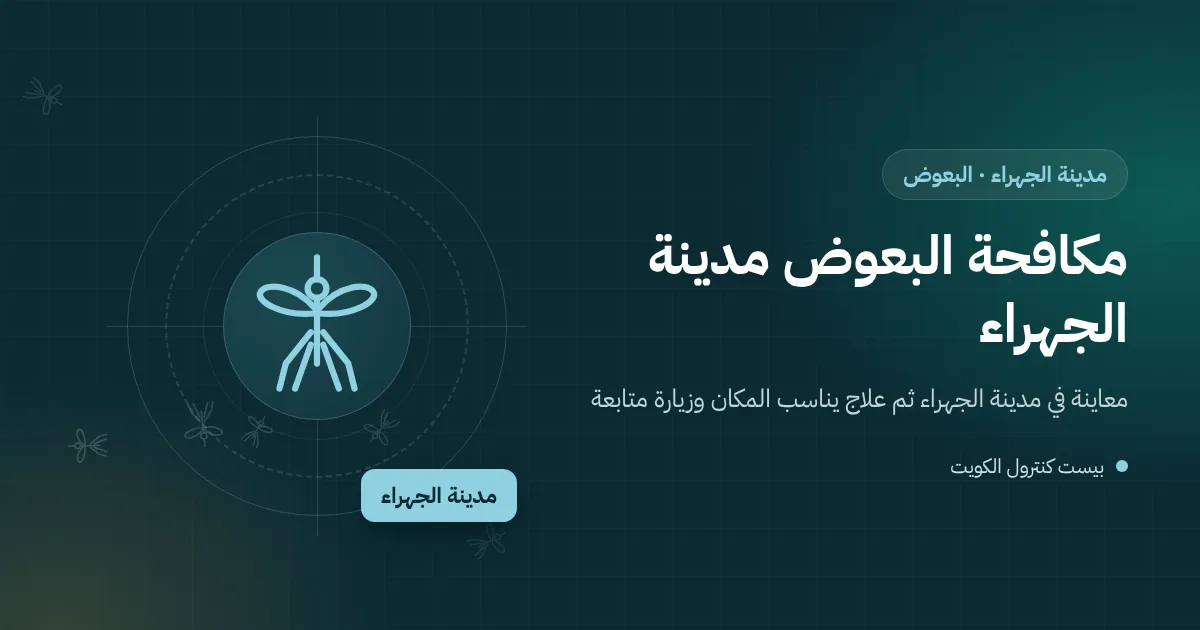 رسم توضيحي لماء راكد تحت أنبوب تصريف مكيف في حوش بيت قديم بمدينة الجهراء ويرقات بعوض فيه