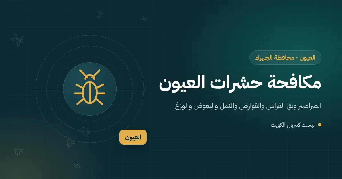 رسم توضيحي لحوش بيت عائلي في العيون فيه نخلة وعشب وجلسة خارجية وفني يفحص خط الري