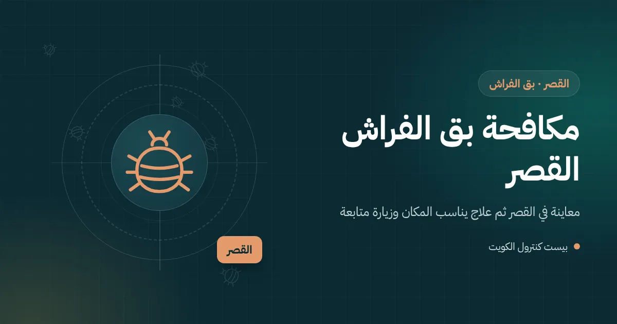 رسم توضيحي لممر في بيت عائلي كبير بالقصر تتفرع منه غرف نوم وفني يفحص مرتبة بمصباح